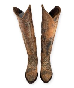 Old Gringo Mayra Cowboy Boots in Leopard Tan | Size 8.5 10