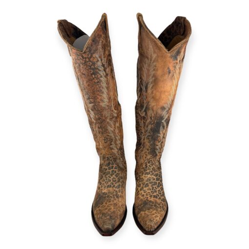 Old Gringo Mayra Cowboy Boots in Leopard Tan | Size 8.5 4