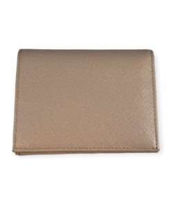 Prada Saffiano Bifold Wallet in Blush 10
