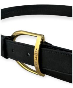 Ralph Lauren Strap Belt in Black | Size Small 10