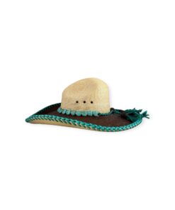 Red Star Riggings Turquoise Embellished Western Hat | Size 6 7/8 9