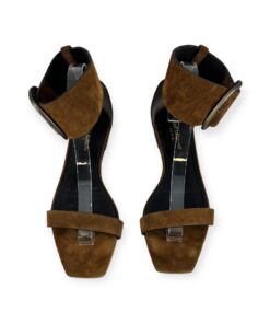 Saint Laurent Suede Sandals in Brown | Size 40 10