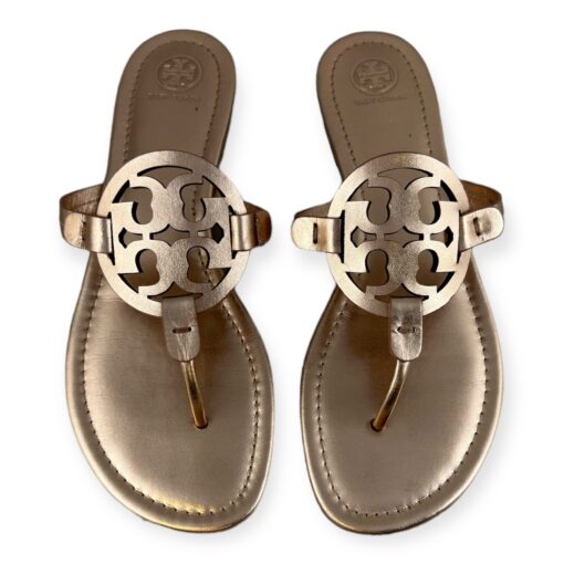 Tory Burch Miller Metallic Sandals in Rose Gold | Size 11 4