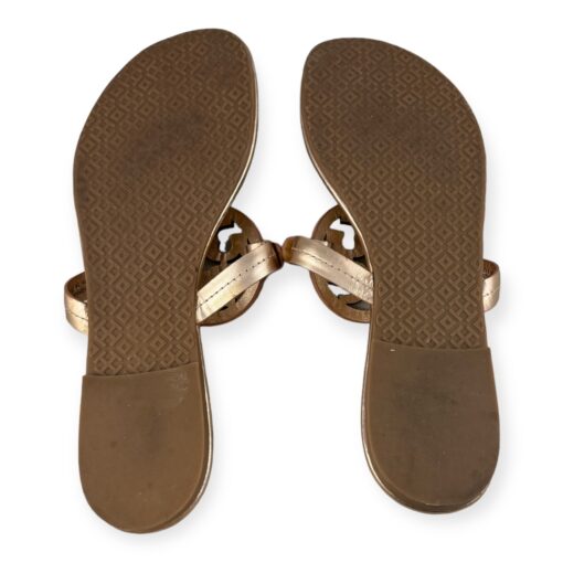 Tory Burch Miller Metallic Sandals in Rose Gold | Size 11 6