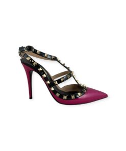 Valentino Patent Leather Rockstud Pumps in Pink | Size 39 9