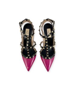 Valentino Patent Leather Rockstud Pumps in Pink | Size 39 11