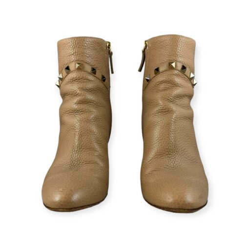 Valentino Rockstud Booties in Taupe | Size 37 3