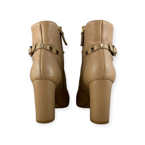 Valentino Rockstud Booties in Taupe | Size 37 5