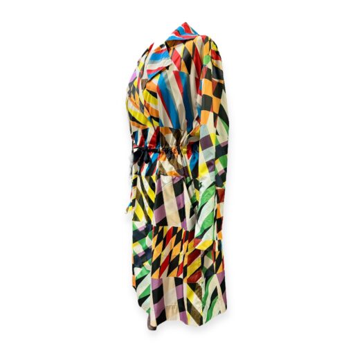Akris Drawstring Trench in Multicolor | Size 8 3