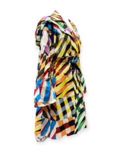 Akris Drawstring Trench in Multicolor | Size 8 10