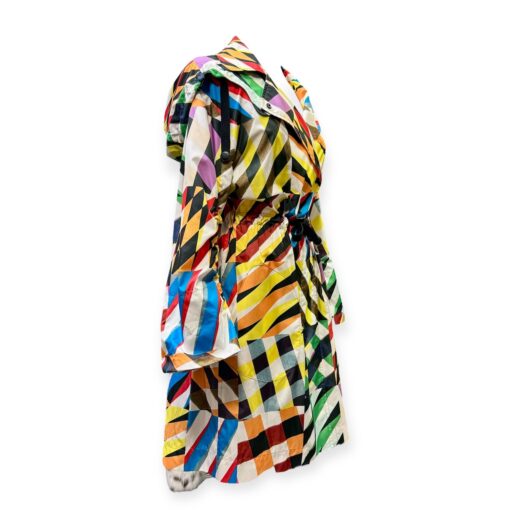 Akris Drawstring Trench in Multicolor | Size 8 4