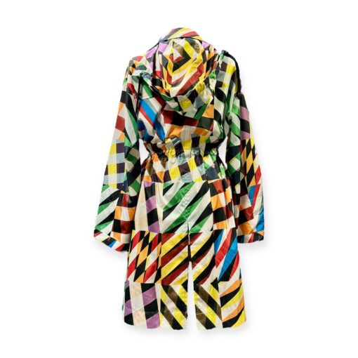 Akris Drawstring Trench in Multicolor | Size 8 5