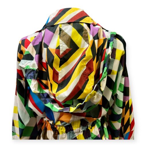Akris Drawstring Trench in Multicolor | Size 8 6