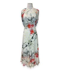 Alexander McQueen Floral Dress in White Multi | Size 40 8