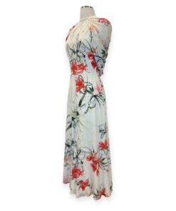 Alexander McQueen Floral Dress in White Multi | Size 40 10