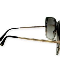 Balenciaga Square Sunglasses in Black 10