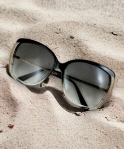 Balenciaga Square Sunglasses in Black