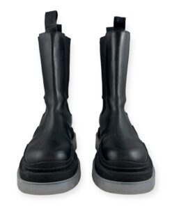 Bottega Veneta Lug Boots in Black | Size 37.5 9