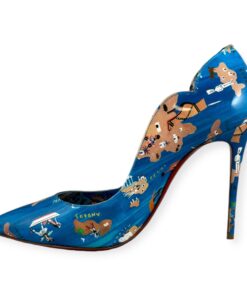 Christian Louboutin Hot Chick Odyssey Pumps in Blue | Size 37.5 7