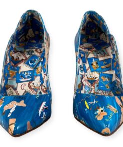 Christian Louboutin Hot Chick Odyssey Pumps in Blue | Size 37.5 9