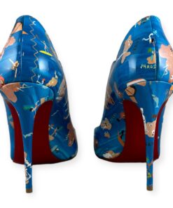 Christian Louboutin Hot Chick Odyssey Pumps in Blue | Size 37.5 11