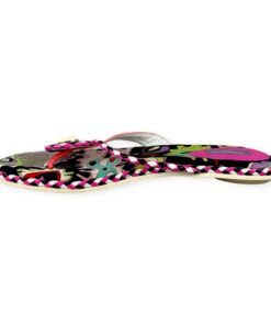 Emilio Pucci Print Flip Flops in Pink Multicolor | Size 38 8
