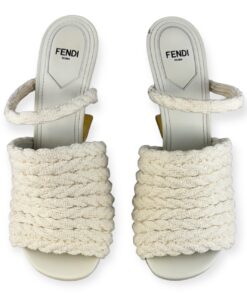 Fendi Fendi First Rope Sandals in White | Size 39 10