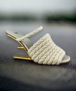 Fendi Fendi First Rope Sandals in White | Size 39