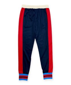 Gucci Stripe Joggers in Navy & Red | Size Small 6