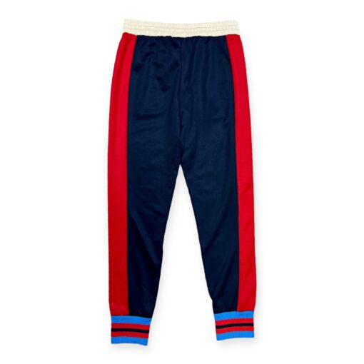 Gucci Stripe Joggers in Navy & Red | Size Small 2