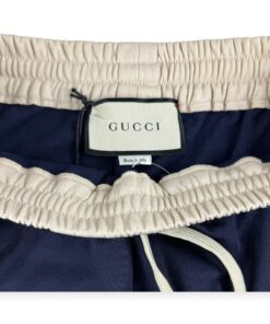 Gucci Stripe Joggers in Navy & Red | Size Small 7