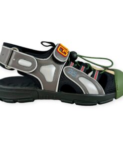 Gucci Tinsel Sport Sandals Multicolor | Size 37.5 10