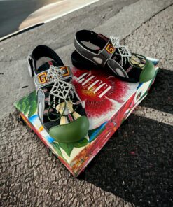 Gucci Tinsel Sport Sandals Multicolor | Size 37.5