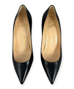 Christian Louboutin Patent Midheel Pumps in Black | Size 38.5 10