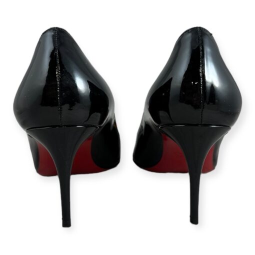 Christian Louboutin Patent Midheel Pumps in Black | Size 38.5 5