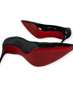 Christian Louboutin Patent Midheel Pumps in Black | Size 38.5 12