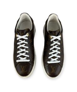 Louis Vuitton Time Out Sneakers Monogram | Size 37.5 10