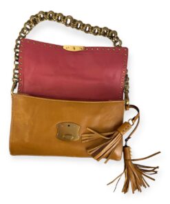 Prada Studded Chain Shoulder Bag in Scotch 17
