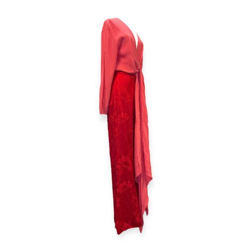 Silvia Tcherassi Kalamary Jumpsuit in Coral & Red | Size Medium 4