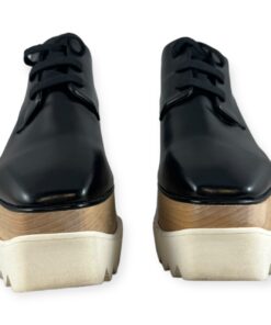 Stella McCartney Elyse Platform Lace-Up Sneakers in Black | Size 37 9