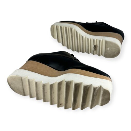 Stella McCartney Elyse Platform Lace-Up Sneakers in Black | Size 37 6