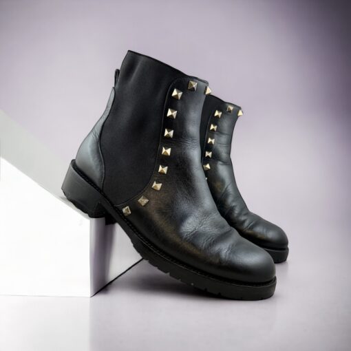 Valentino Rockstud Booties in Black | Size 38 1