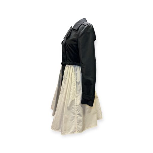 Valentino Trench Dress in Black & Ivory | Size 6 3