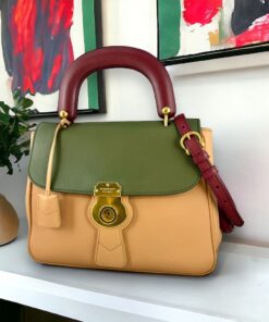 Burberry DK88 Handbag Tricolor