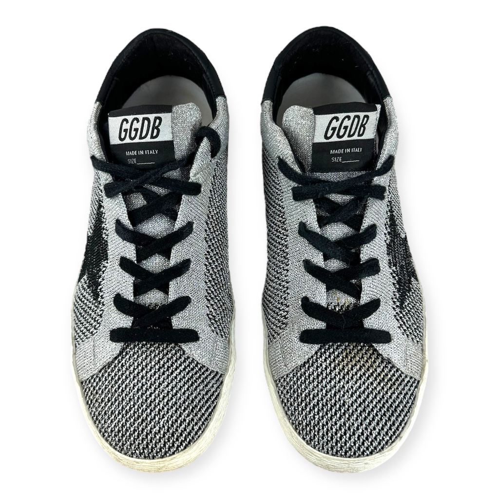 Golden Goose Silver Superstar Sneakers | Size 37 - MTYCI