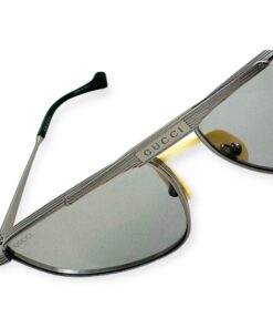 Gucci Aviator Sunglasses in Silver Gray 11