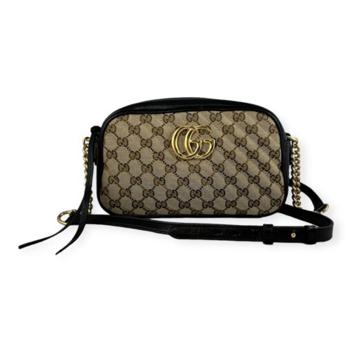 Gucci GG Marmont Diagonal Quilted Chain Shoulder Bag 1