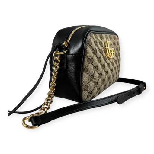 Gucci GG Marmont Diagonal Quilted Chain Shoulder Bag 3