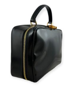 Gucci Vintage Bamboo Top Handle Bag in Black 13