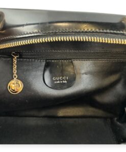 Gucci Vintage Bamboo Top Handle Bag in Black 17